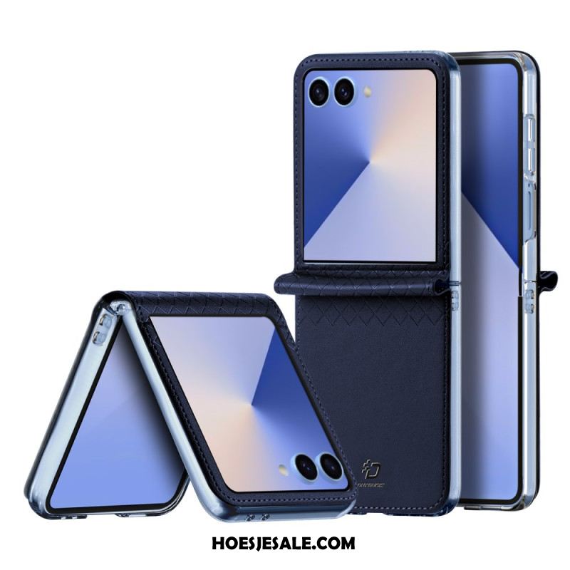 Cover Hoesje Samsung Galaxy Z Flip 7 Telefoonhoesje Bril-serie Dux Ducis