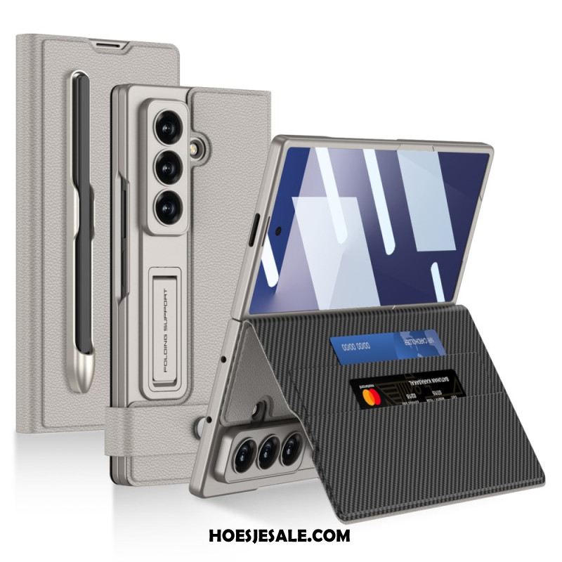 Cover Hoesje Samsung Galaxy Z Fold 7 Telefoonhoesje Gkk Screenprotector En Stylushouder