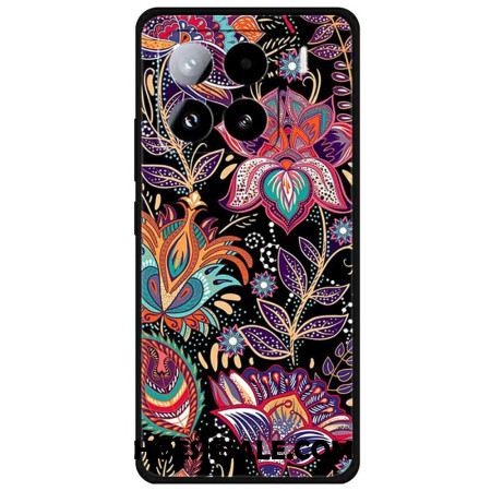 Cover Hoesje Xiaomi 15 Pro Telefoonhoesje Paarse Bloemen