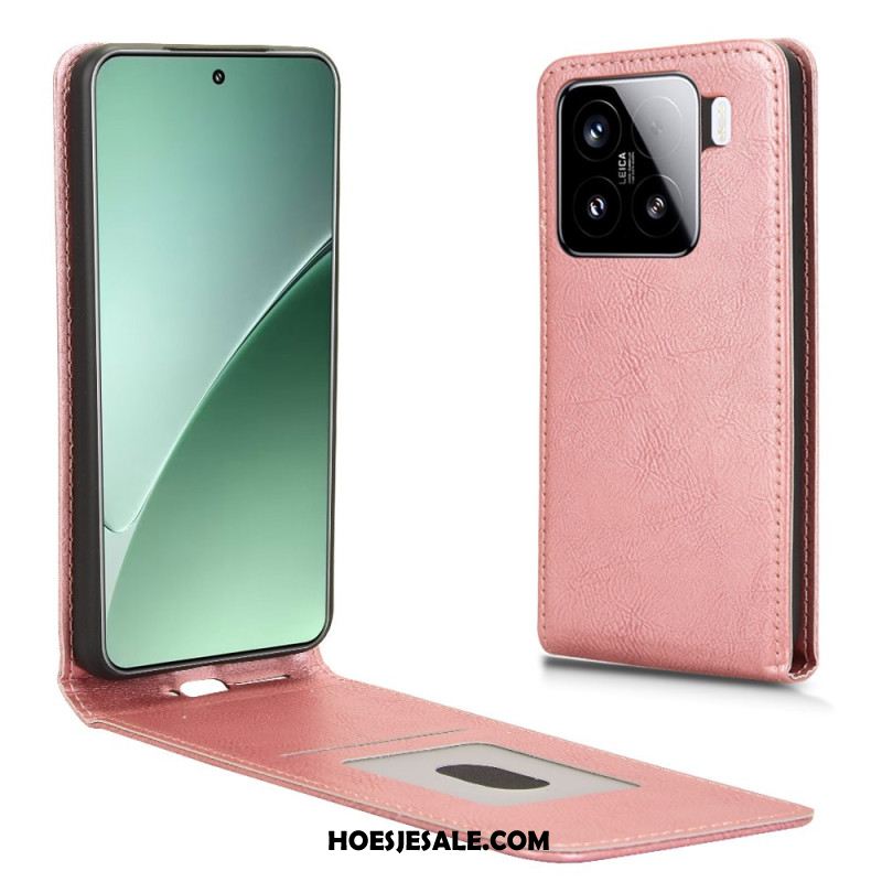 Cover Hoesje Xiaomi 15 Telefoonhoesje Magnetische Verticale Flipcover