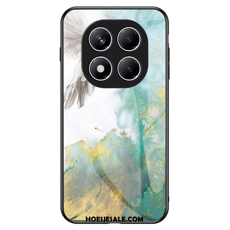 Cover Hoesje Xiaomi Redmi Note 14 Pro 4g Telefoonhoesje Marmer Gehard Glas