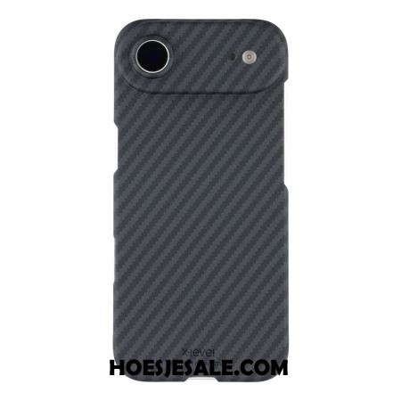 Cover Hoesje iPhone Air Telefoonhoesje Magsafe X-level Koolstofvezeltextuur