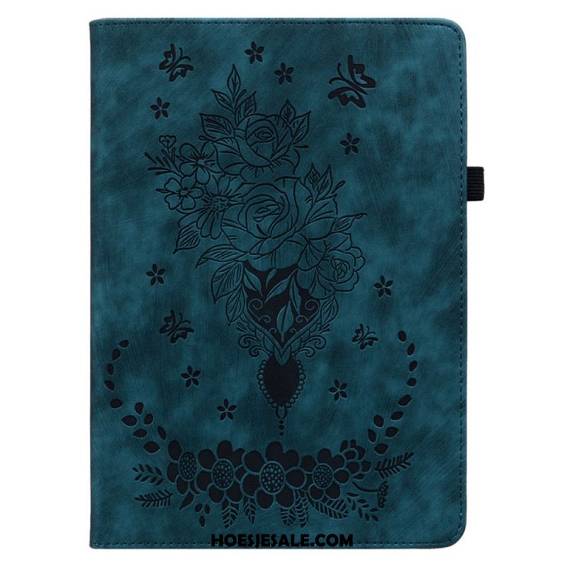 Cover Samsung Galaxy Tab S10 Plus Vlinders En Rozen