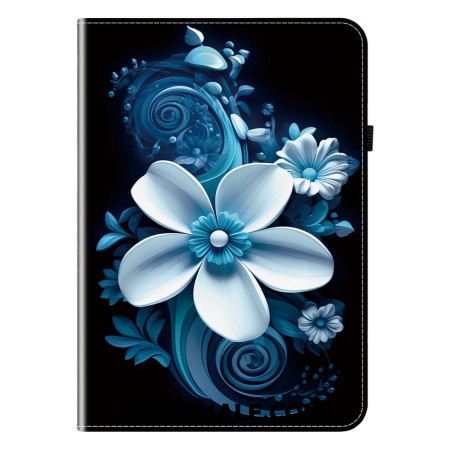 Cover Voor Samsung Galaxy Tab S10 Plus Witte Bloem