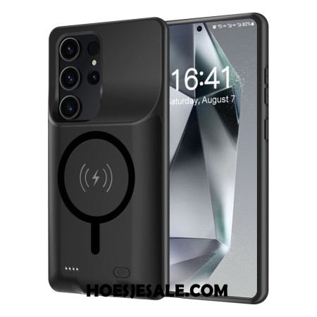 Externe Batterijhoes Van 10000 Mah Voor Samsung Galaxy S25 Ultra Met Magnetische Bevestiging