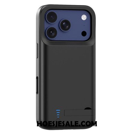 Externe Batterijhoes Van 5000 Mah Voor iPhone 17 Pro Met Ingebouwde Standaard