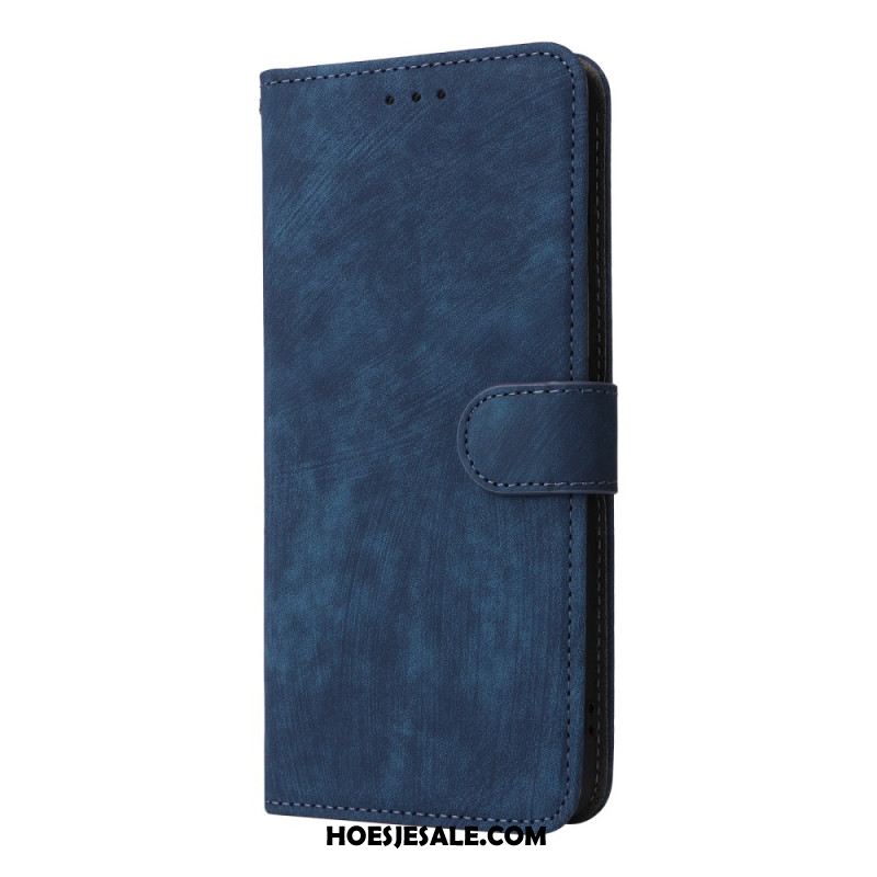 Flip Case Leren Oneplus 13 Suède-effect Met Rfid-bescherming