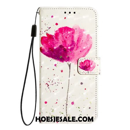 Flip Case Leren Oneplus Nord 4 Klaproos