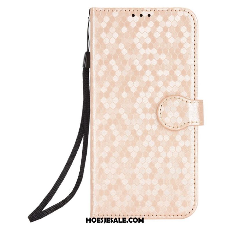 Flip Case Leren Oppo Reno 14f 5g Glanzend