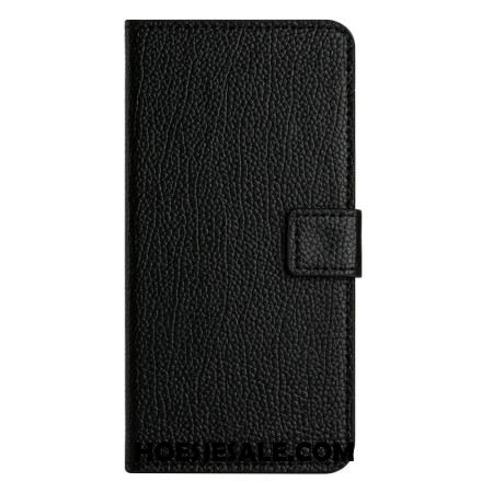 Flip Case Leren Samsung Galaxy A17 4g / 5g Lychee Textuur Lederlook