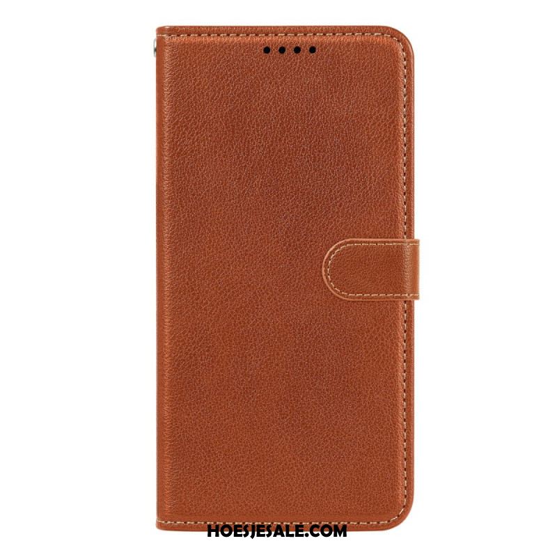 Flip Case Leren Samsung Galaxy A17 4g / 5g Muntvakje En Rfid-bescherming