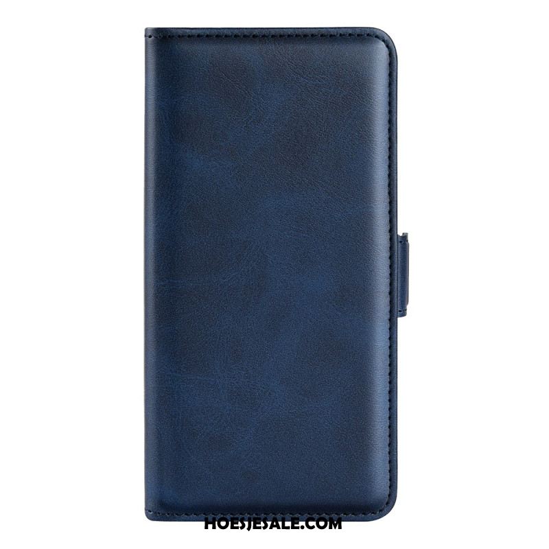 Flip Case Leren Samsung Galaxy S25 Ultra 5g Dubbele Sluiting