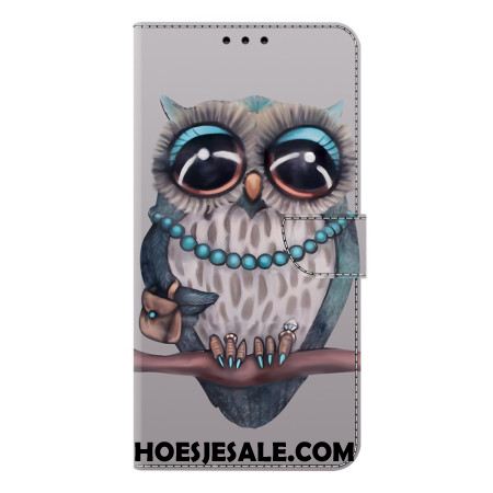 Flip Case Leren Samsung Galaxy S26 Plus Uilenketting