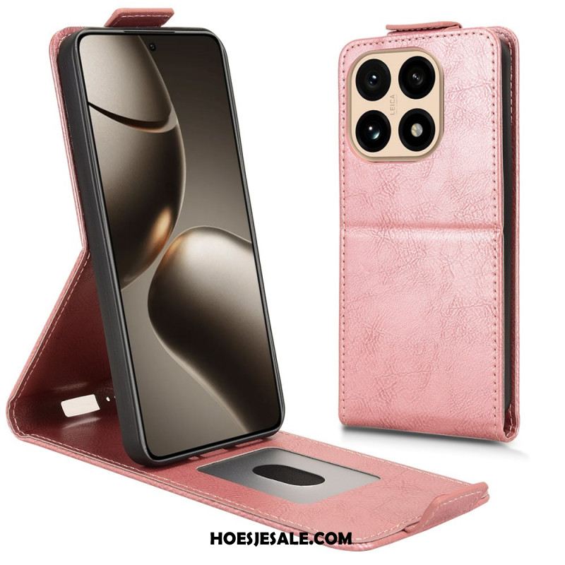 Flip Case Leren Xiaomi 15t Verticaal Flip-ontwerp