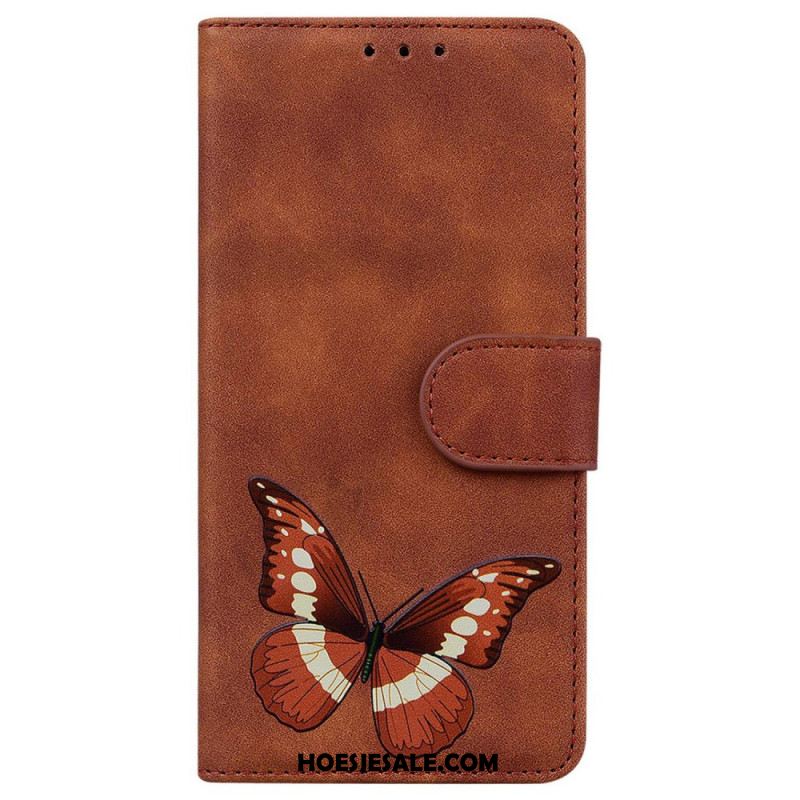 Flip Case Leren Xiaomi 15t Vlinderprint