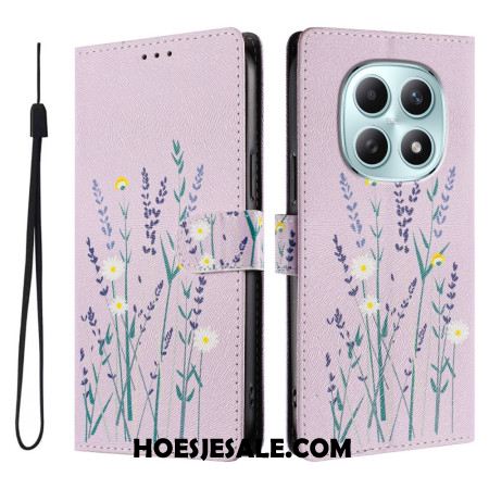 Flip Case Leren Xiaomi Redmi Note 15 5g Lavendel
