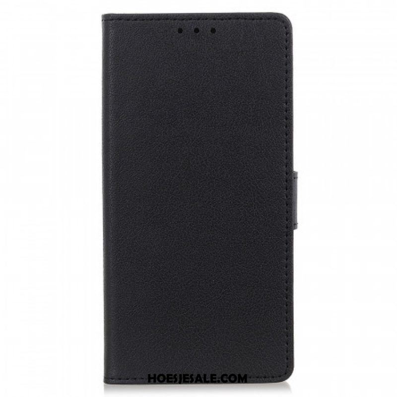 Flip Case voor Oppo Reno 6 Pro 5G Folio Van Imitatieleer