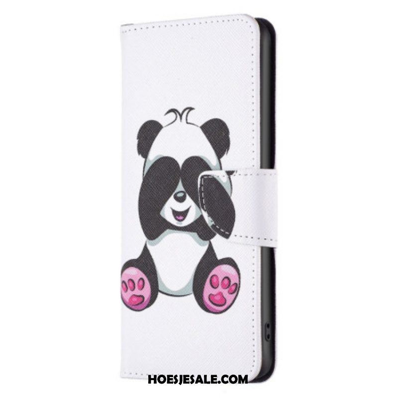 Flip Case voor Samsung Galaxy A14 / A14 5G Panda