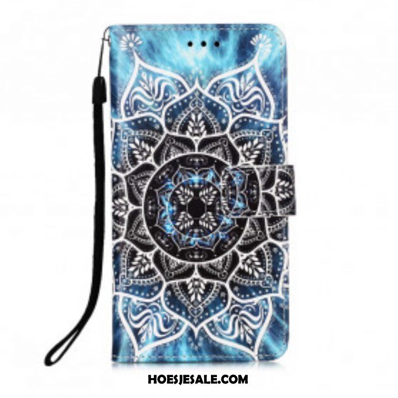 Flip Case voor Samsung Galaxy M12 / A12 Mandala In De Lucht