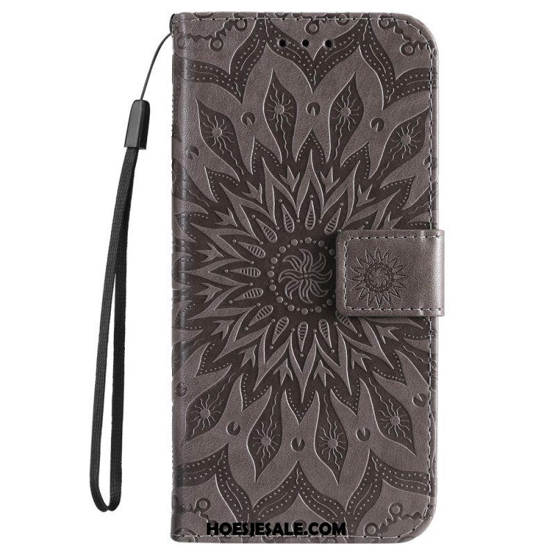 Flip Case voor Samsung Galaxy M52 5G Oosterse Mandala