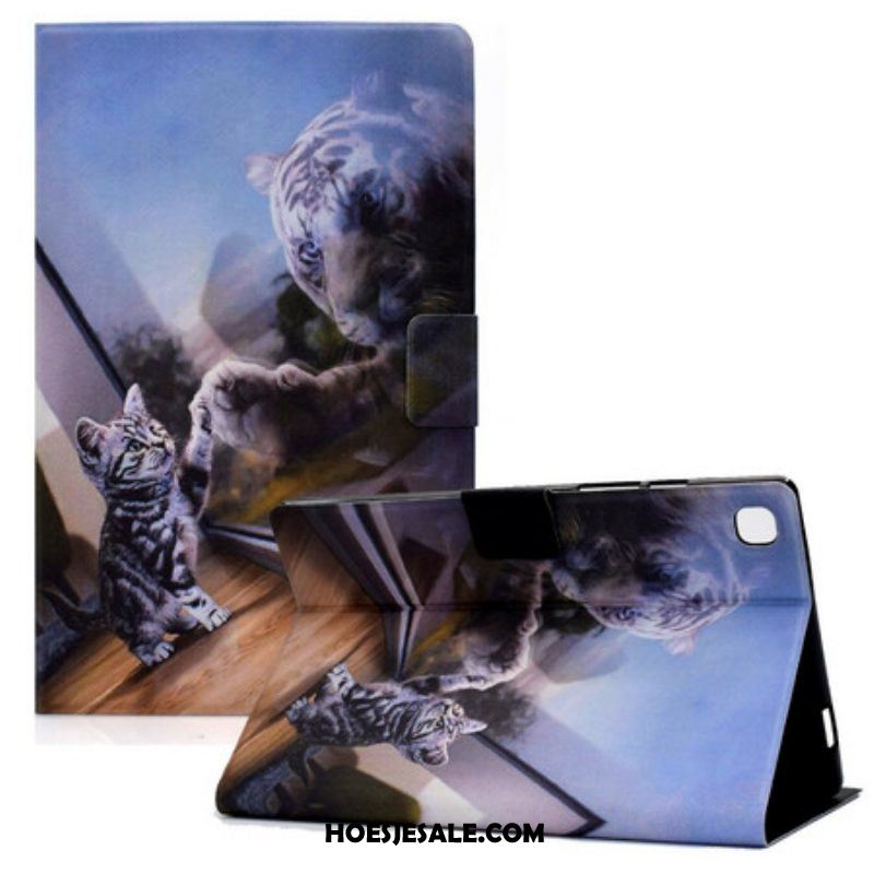 Flip Case voor Samsung Galaxy Tab A7 Lite Kittens Droom