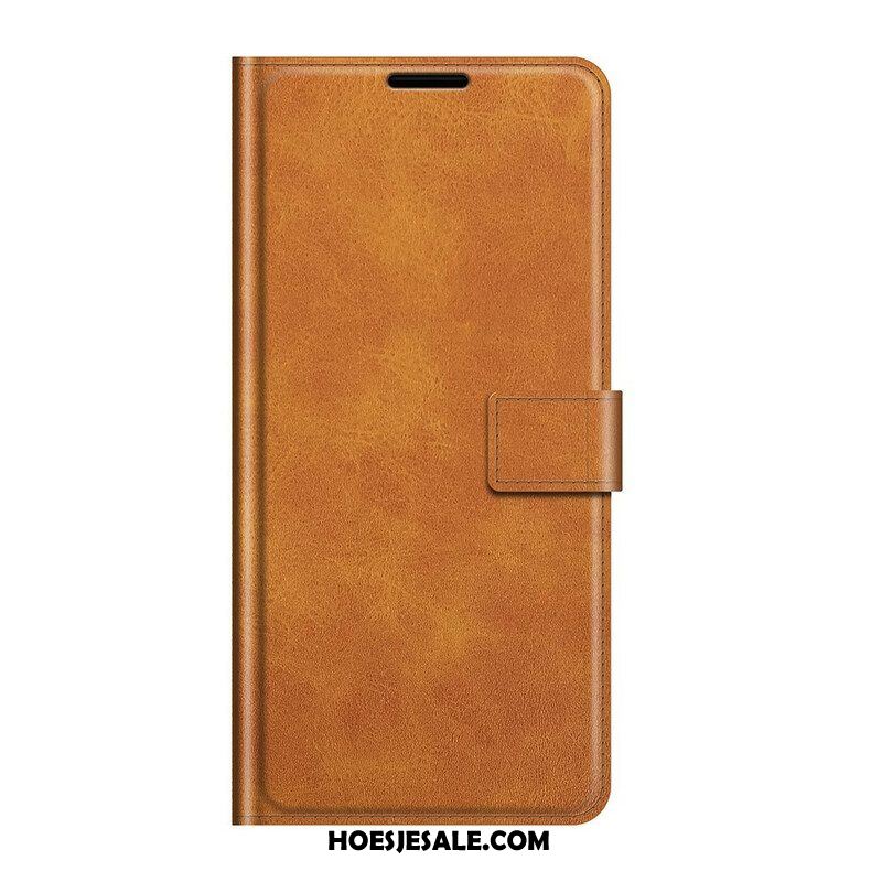 Flip Case voor Xiaomi Redmi Note 10 5G Leren Styling