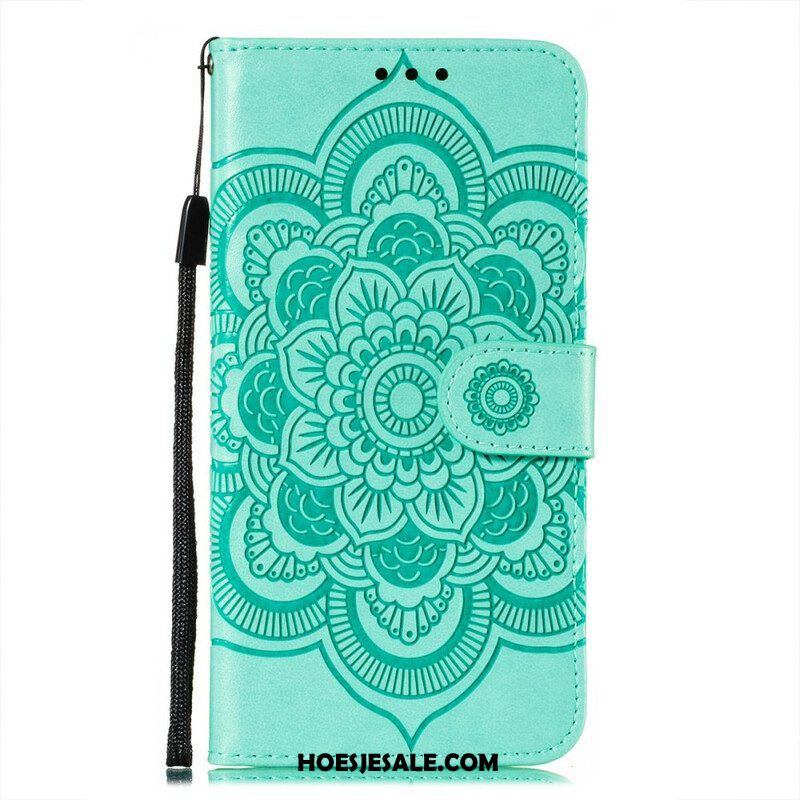 Flip Case voor Xiaomi Redmi Note 10 5G Volledige Mandala