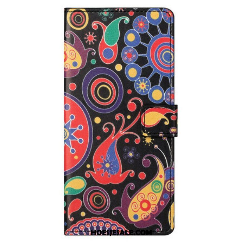 Flip Case voor iPhone 13 Pro Max Galaxy-ontwerp