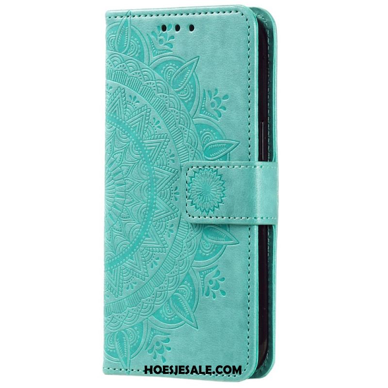 Folio-hoesje Oneplus 13r Telefoonhoesje Mandala Zon