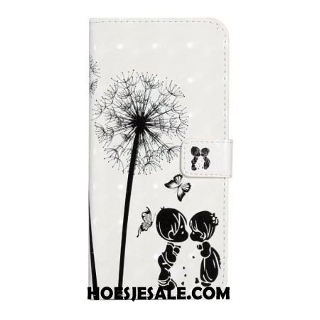 Folio-hoesje Oneplus Nord 4 3d-paardenbloem