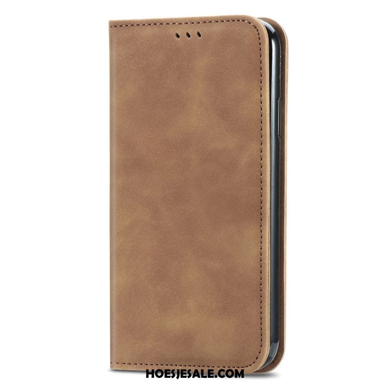 Folio-hoesje Oneplus Nord 4 Suède-effect