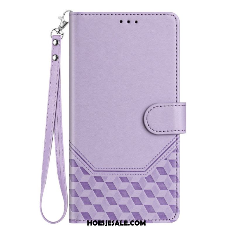 Folio-hoesje Oneplus Nord 4 Telefoonhoesje Honingraatpatroon