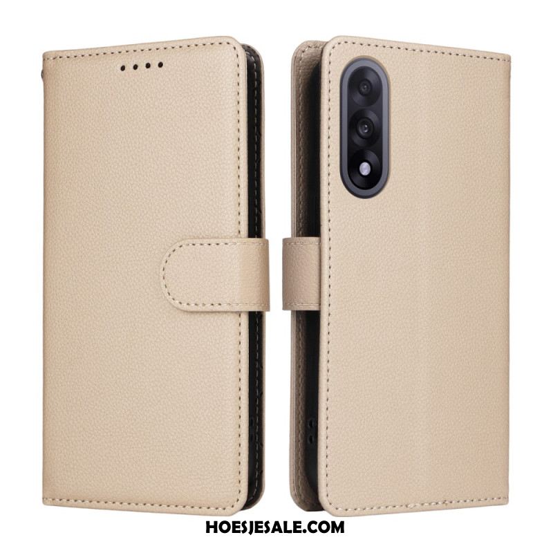 Folio-hoesje Oneplus Nord 5 Leerlook