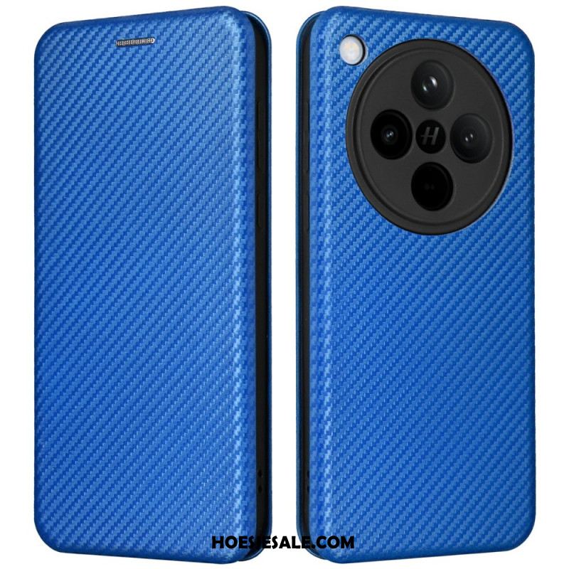 Folio-hoesje Oppo Find X8 Koolstofvezel