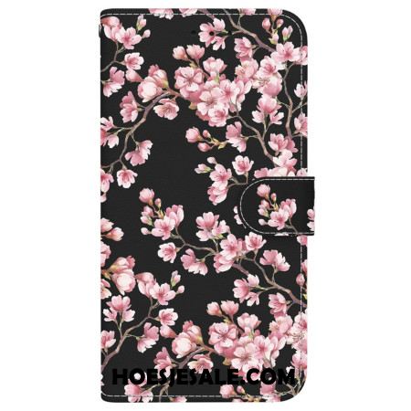Folio-hoesje Oppo Reno 13 5g Telefoonhoesje Pruimenbloesems