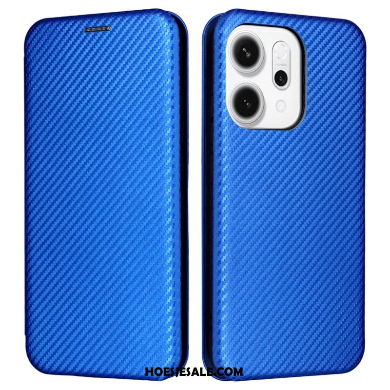 Folio-hoesje Oppo Reno 14 5g Koolstofvezel