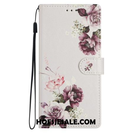 Folio-hoesje Oppo Reno 14 5g Telefoonhoesje Vintage Rozen