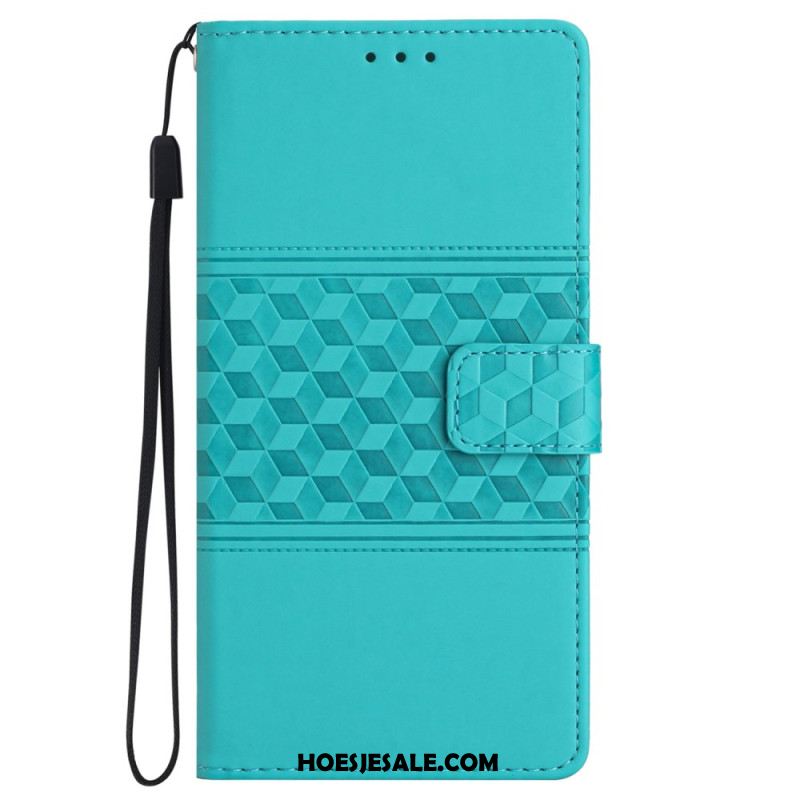 Folio-hoesje Samsung Galaxy A15 5g Telefoonhoesje Bandfries
