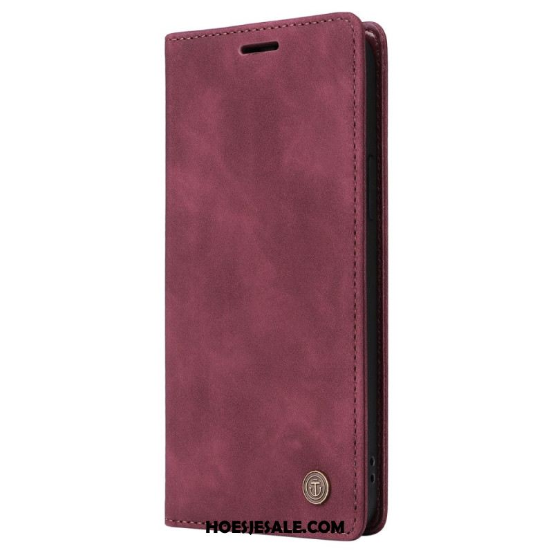 Folio-hoesje Samsung Galaxy S24 Plus 5g Zuignapsluiting Bescherming Hoesje