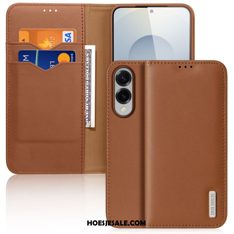 Folio-hoesje Samsung Galaxy S25 5g Edge Hivo-serie Dux Ducis