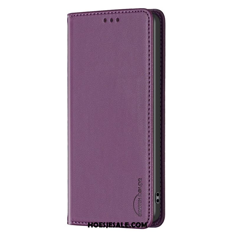 Folio-hoesje Samsung Galaxy S25 5g Edge Klassieke Binfen-kleur