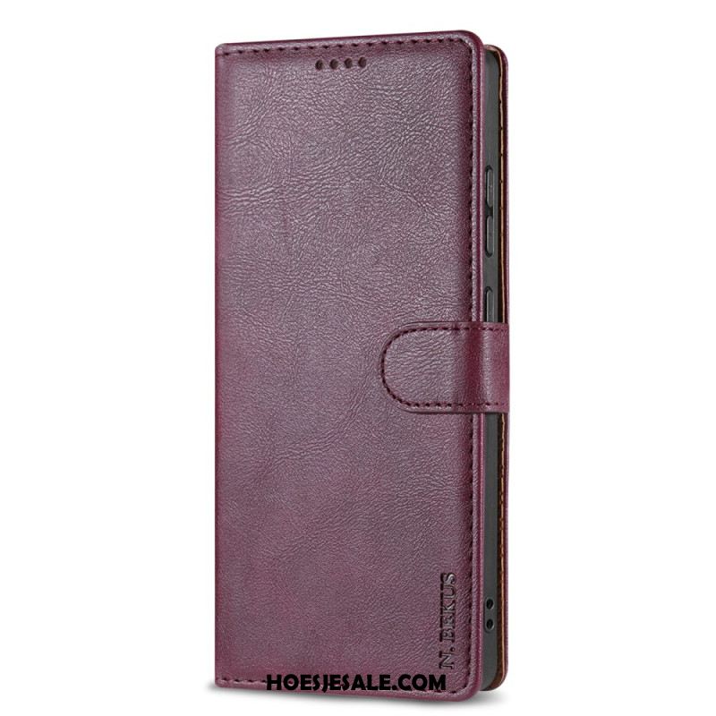 Folio-hoesje Samsung Galaxy S25 5g Edge Telefoonhoesje N.bekus Vintage Stijl