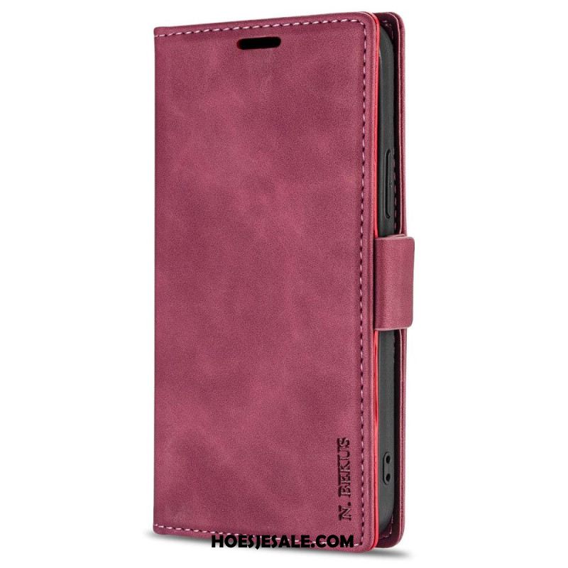 Folio-hoesje Samsung Galaxy S25 Ultra 5g Polyurethaan Leer