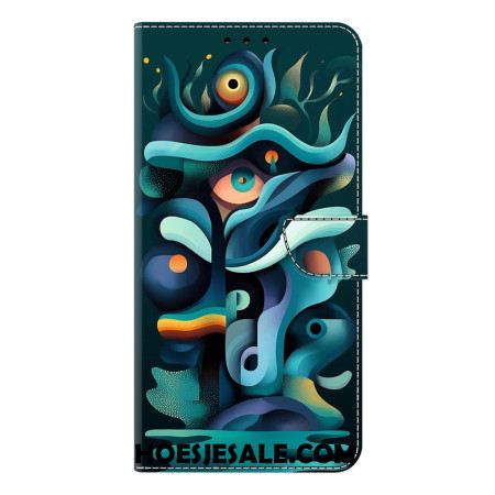 Folio-hoesje Samsung Galaxy S26 Plus Ombré Groene Graffiti