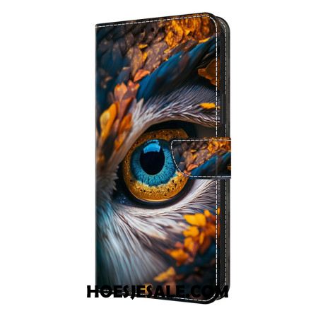 Folio-hoesje Samsung Galaxy S26 Plus Patroon Met Blauwe Ogen