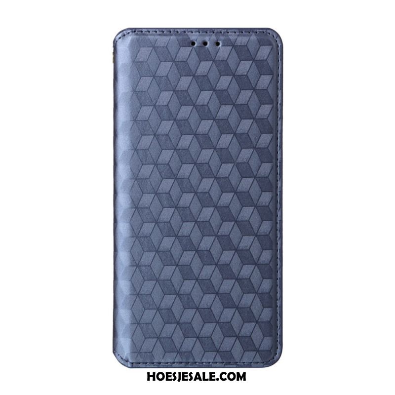 Folio-hoesje Samsung Galaxy S26 Ultra Telefoonhoesje Diamantpatroon