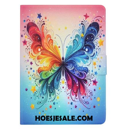 Folio-hoesje Samsung Galaxy Tab S11 Telefoonhoesje Aquarel Vlinder
