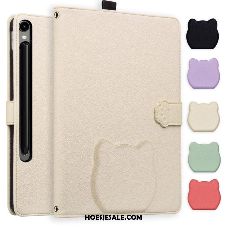 Folio-hoesje Samsung Galaxy Tab S11 Ultra Telefoonhoesje Kat