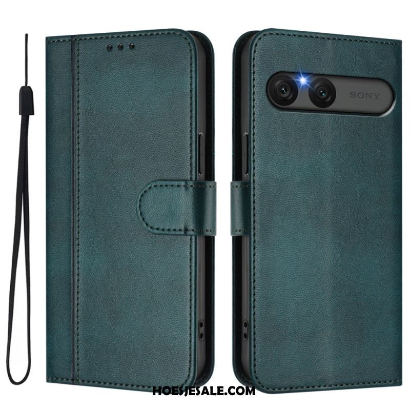 Folio-hoesje Sony Xperia 10 Vii Retrostijl