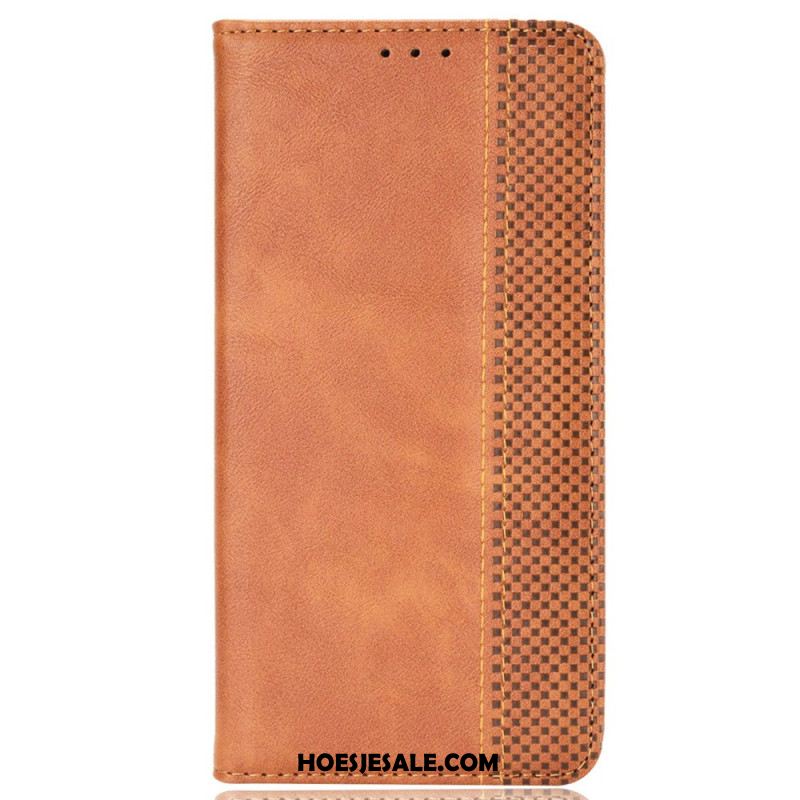 Folio-hoesje Voor Oneplus Nord 4 Vintage Rand